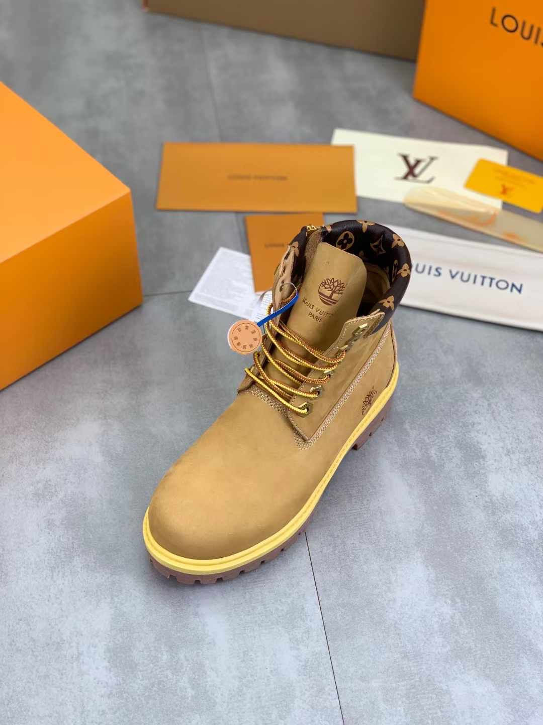 Louis Vuitton x Timberland Boots
