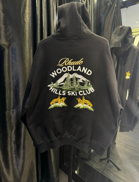 Rhude embroidered Hoodie
