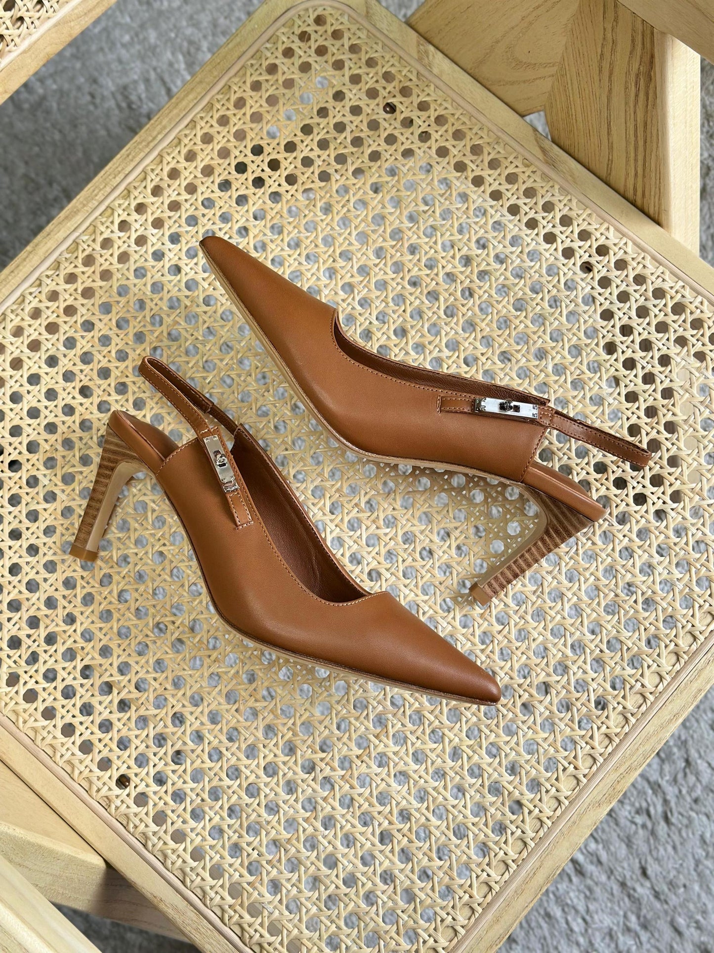 Hermes Lover 80 Pump Heels