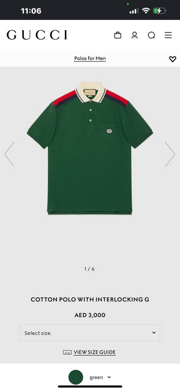 Gucci Polo Shirt 2 colors