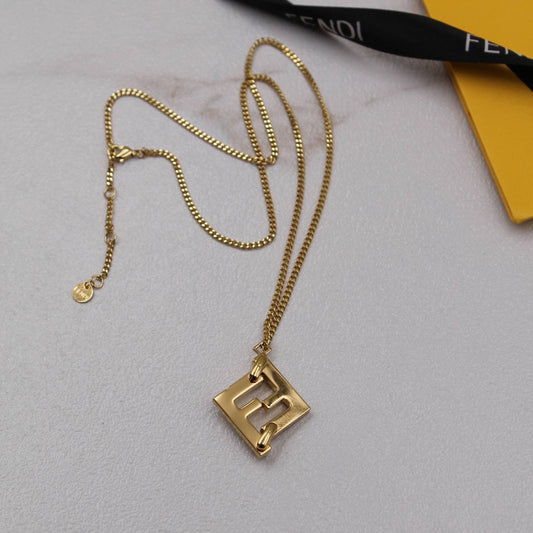 Fendi Necklace ,Earrings , Rings & Bracelet