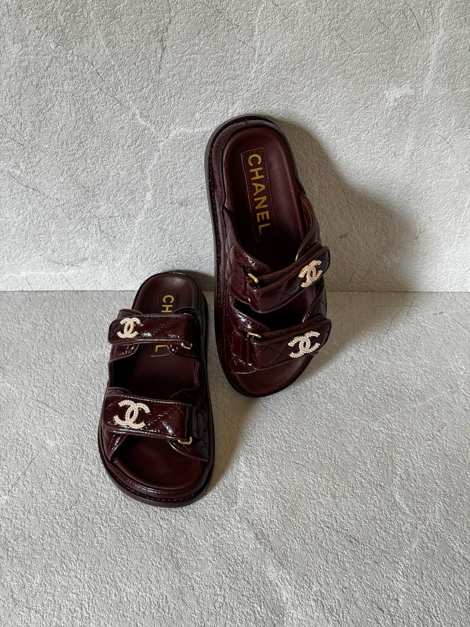 Chanel Slippers 3 colors