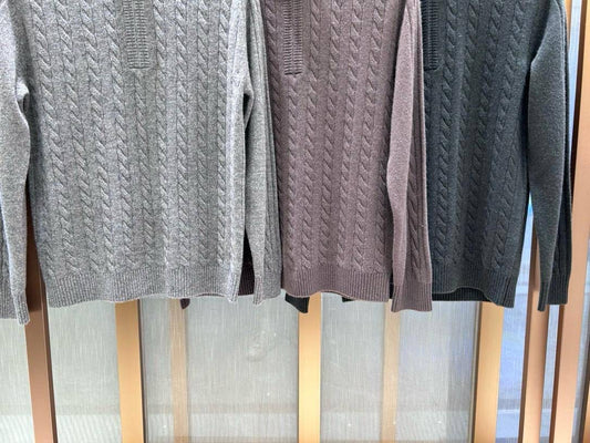 Loro Piana Half Zipper Sweater