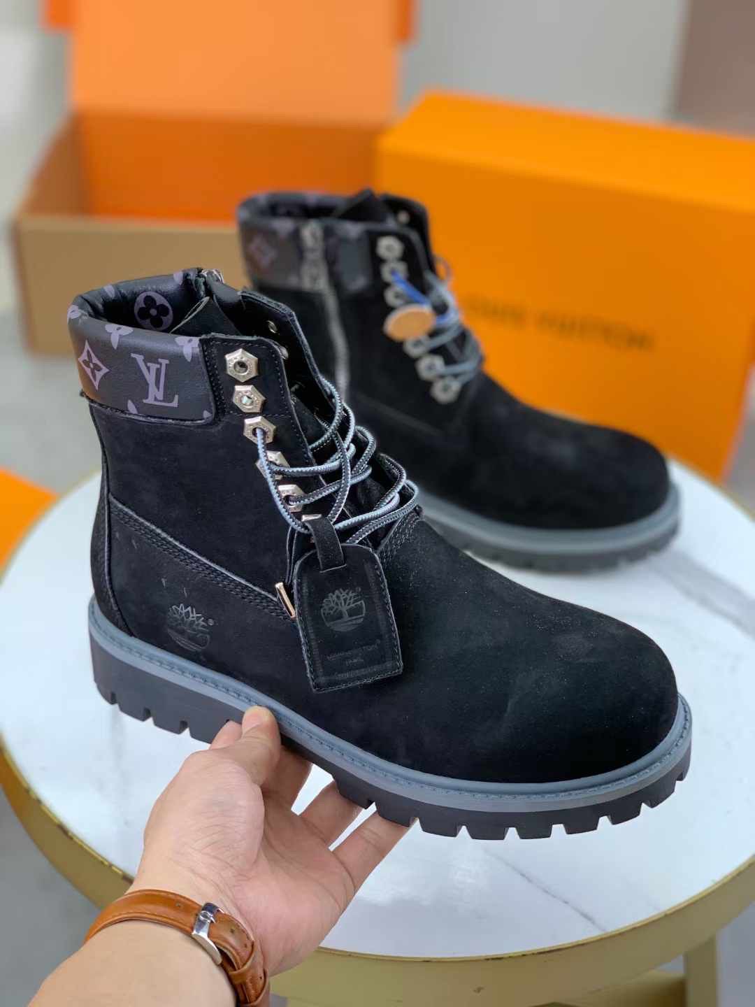 Louis Vuitton x Timberland Boots