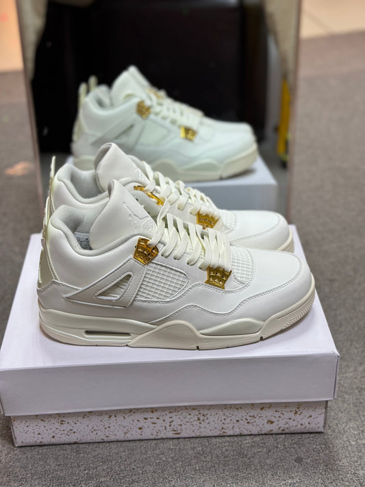 Jordan 4 Golden Metallic