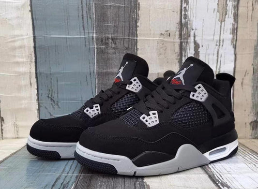 Jordan 4 black Canvas