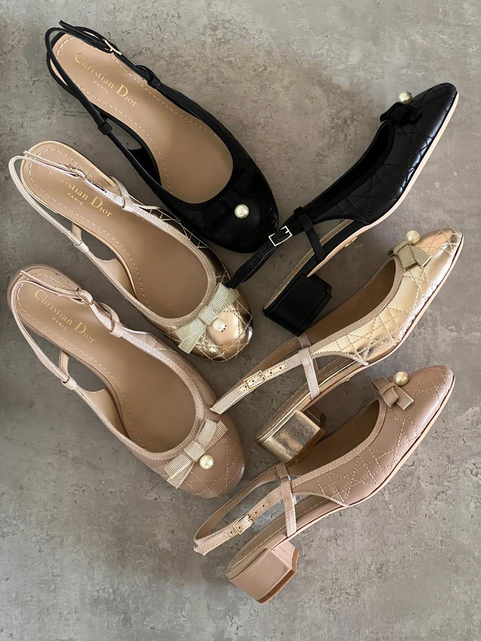 Dior Heels 3 colors