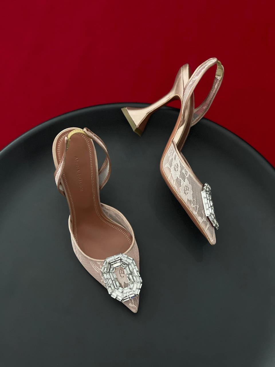 Amina Muaddi Heels 3 colors
