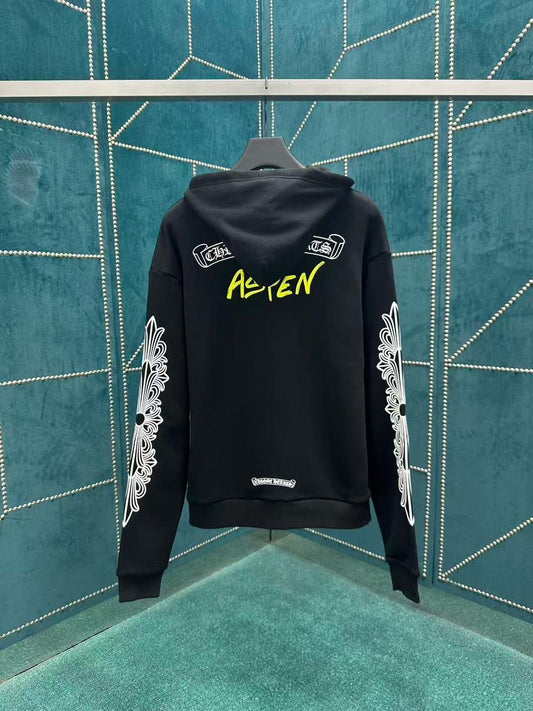 Chrome Hearts Zipped Hoodie