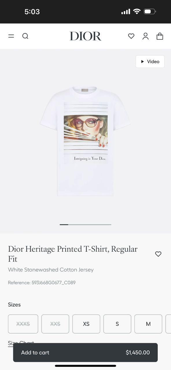 Dior T-Shirt 2 colors