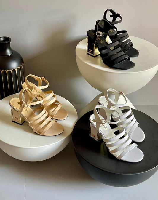 Chanel Heels 3 Colors