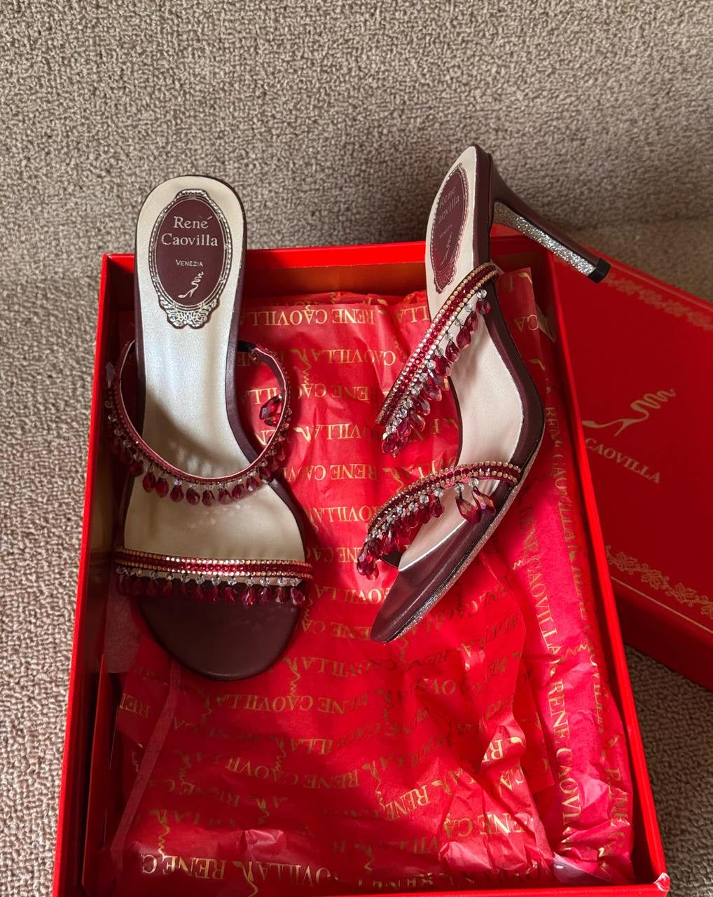 Rene Cavilla Heels 3 colors