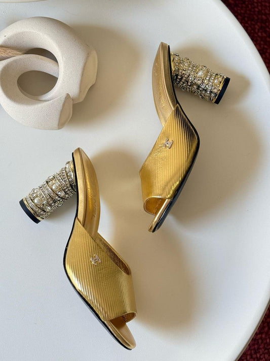 CHANEL HEELS 3 colors