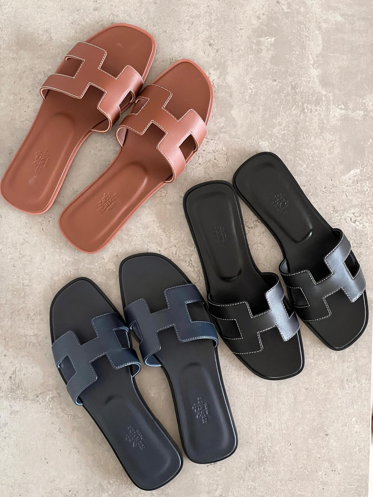 Hermes Slippers 3 colors