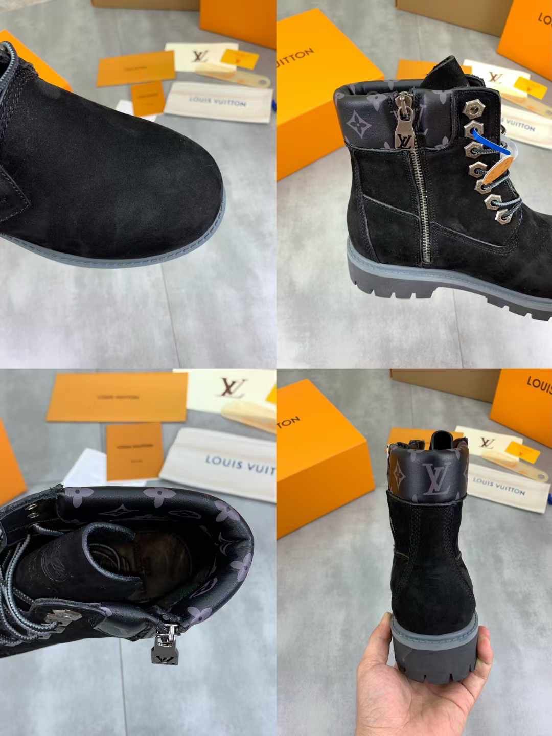 Louis Vuitton x Timberland Boots
