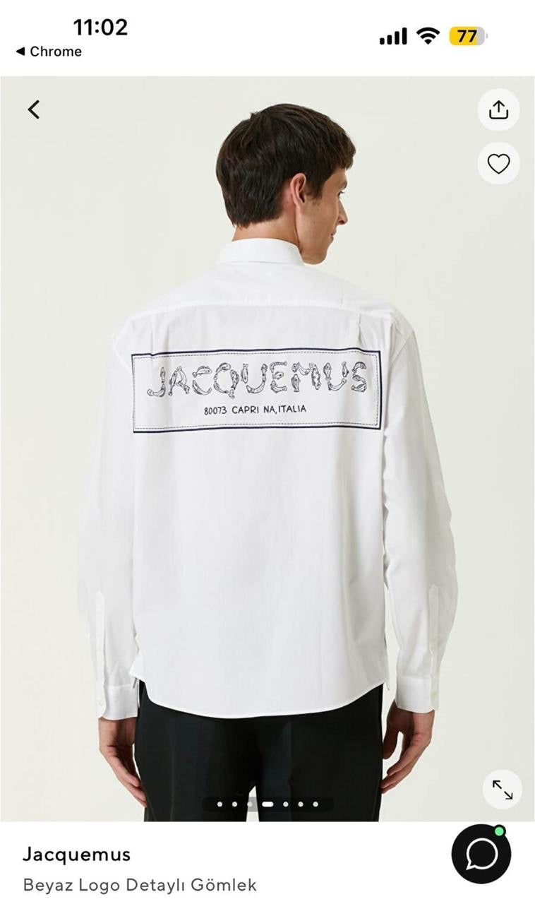 Jacquemus Shirt 4 colors