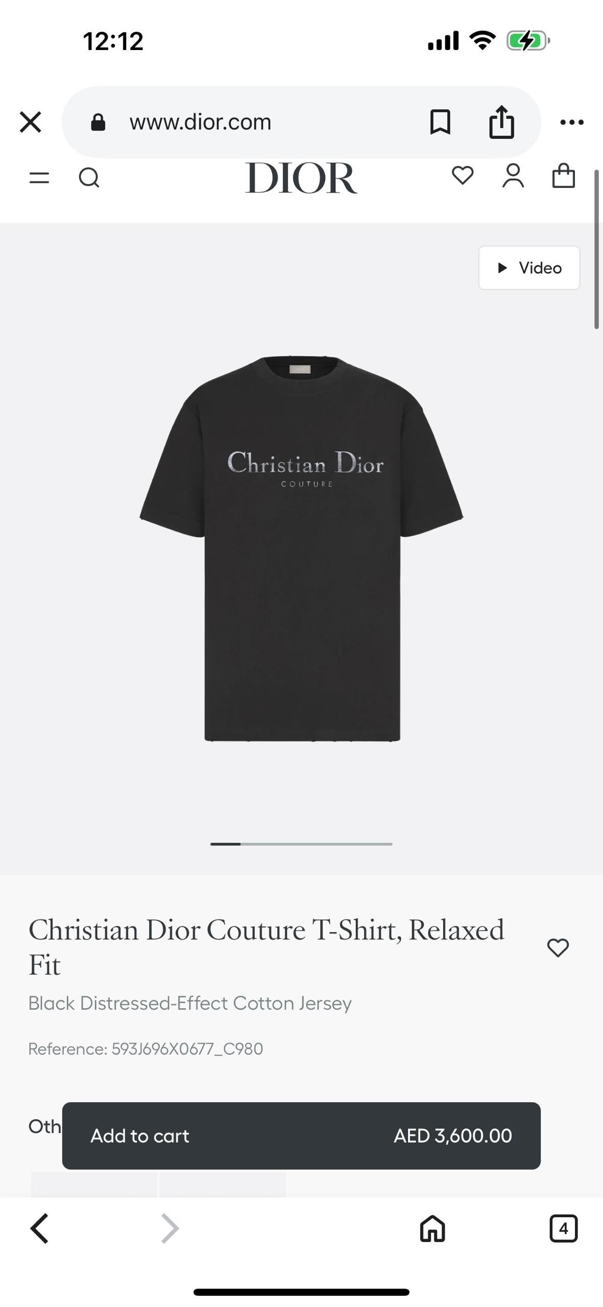 Dior T-Shirt