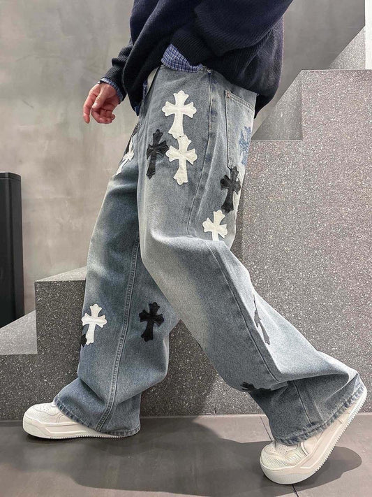 Chrome Hearts Jeans Pants