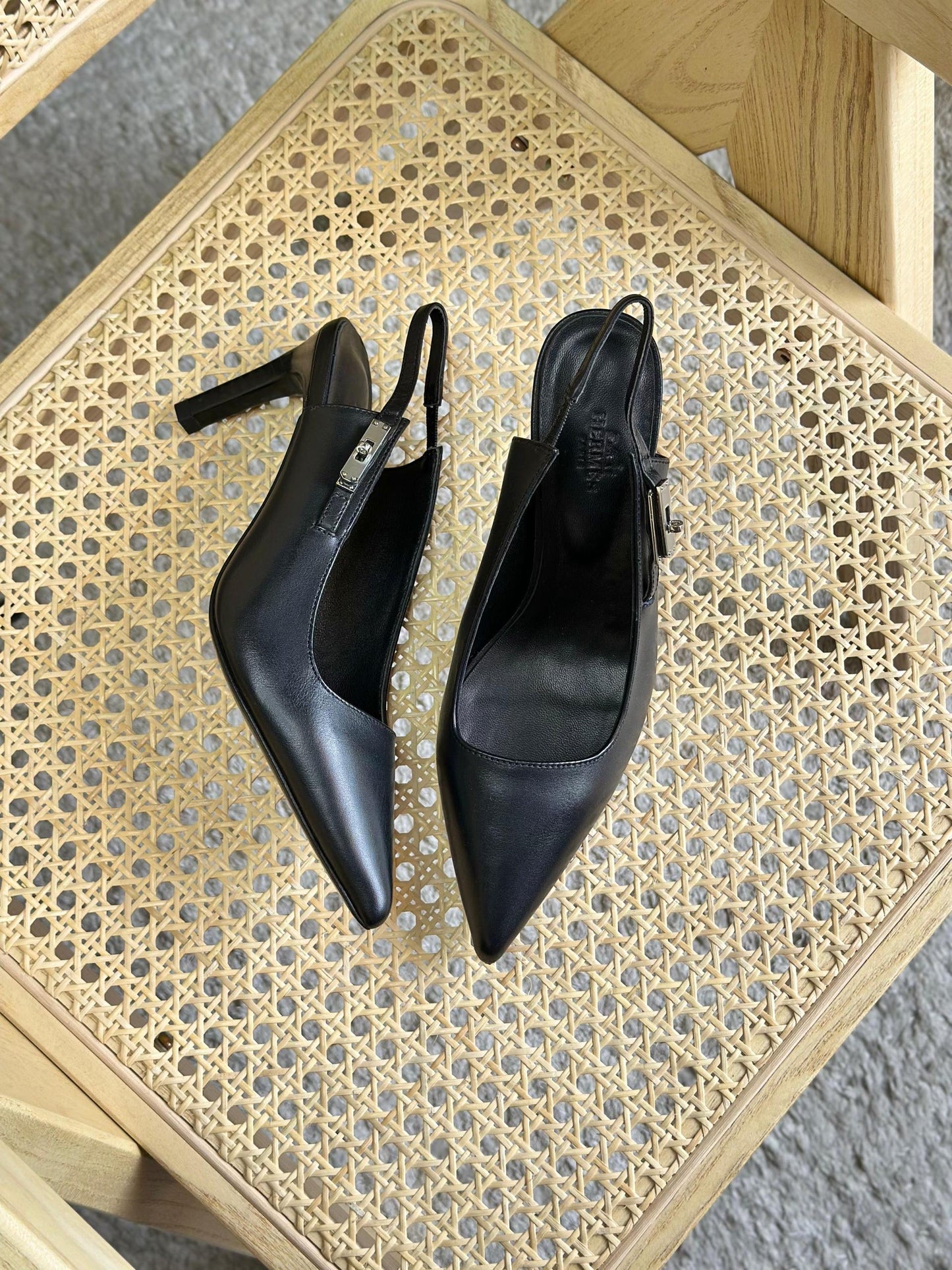 Hermes Lover 80 Pump Heels