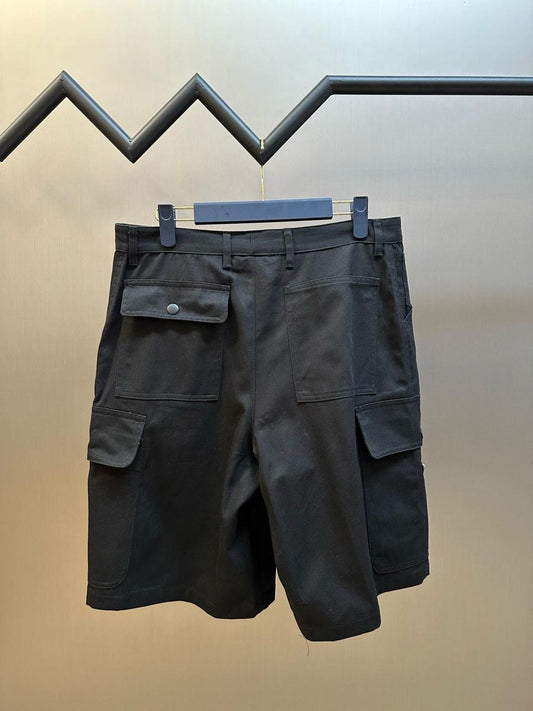 Prada Triangle Logo Bermuda Shorts