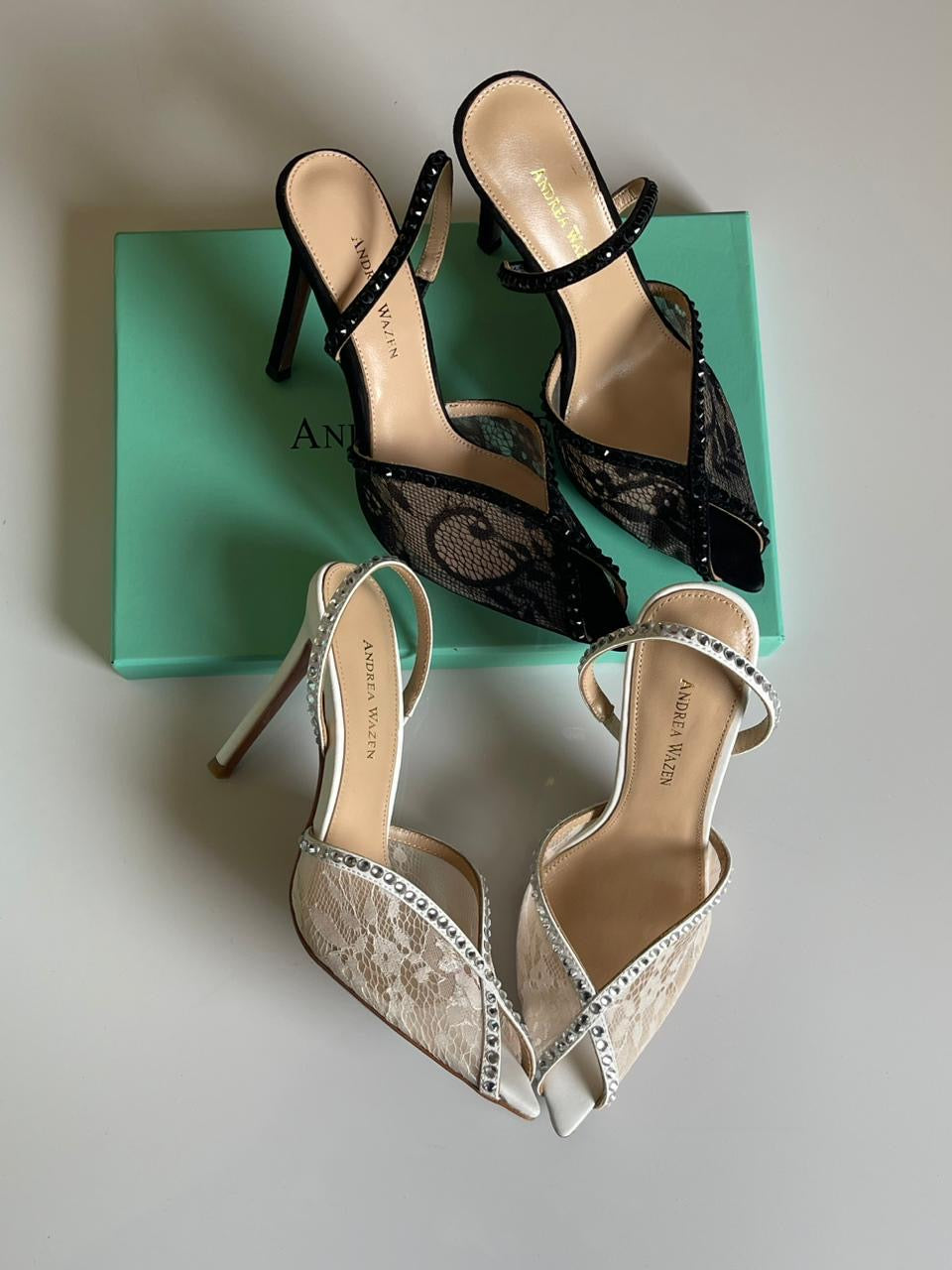Andrea Wazen Heels 4 colors