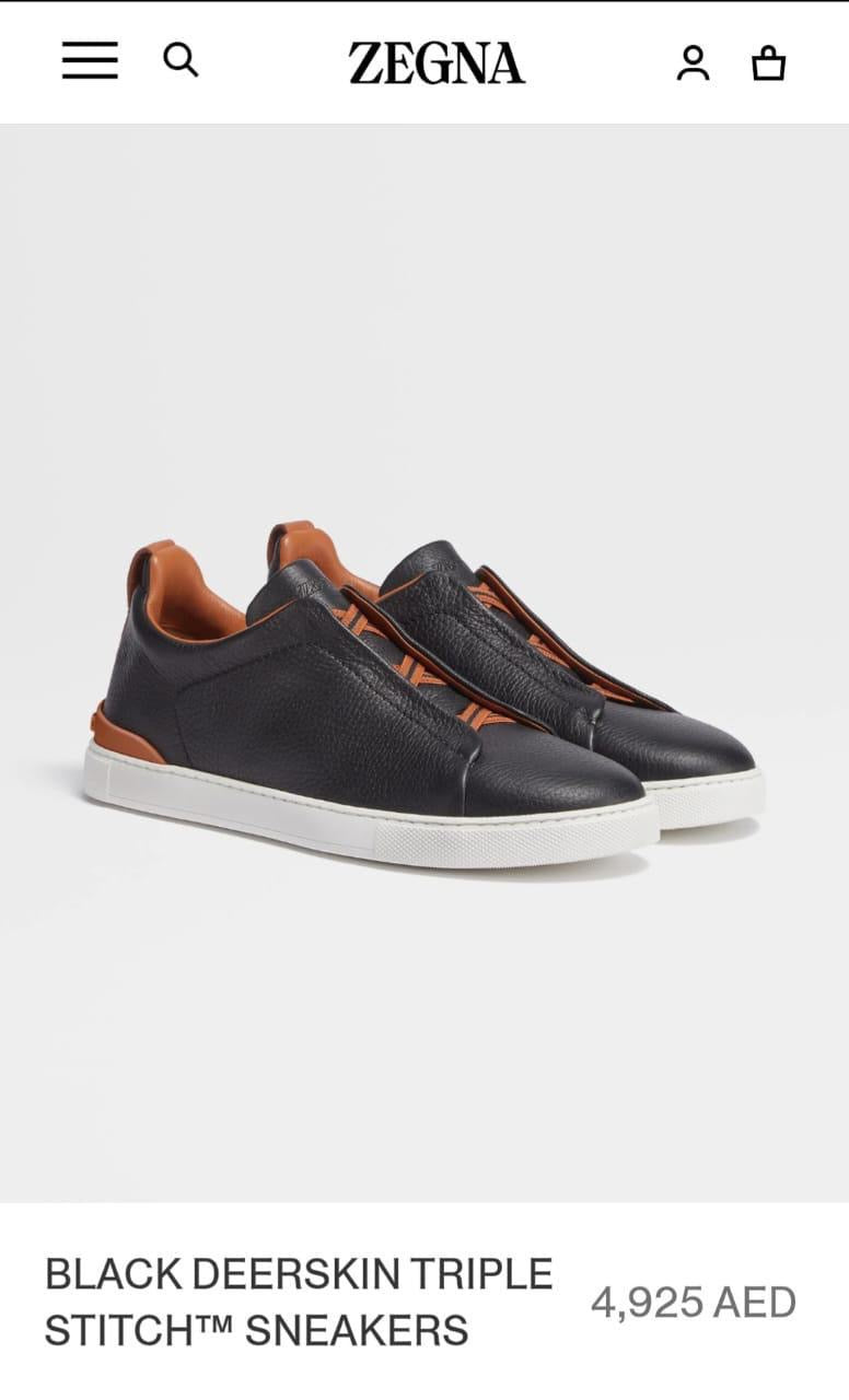 Zegna Sneakers 3 colors