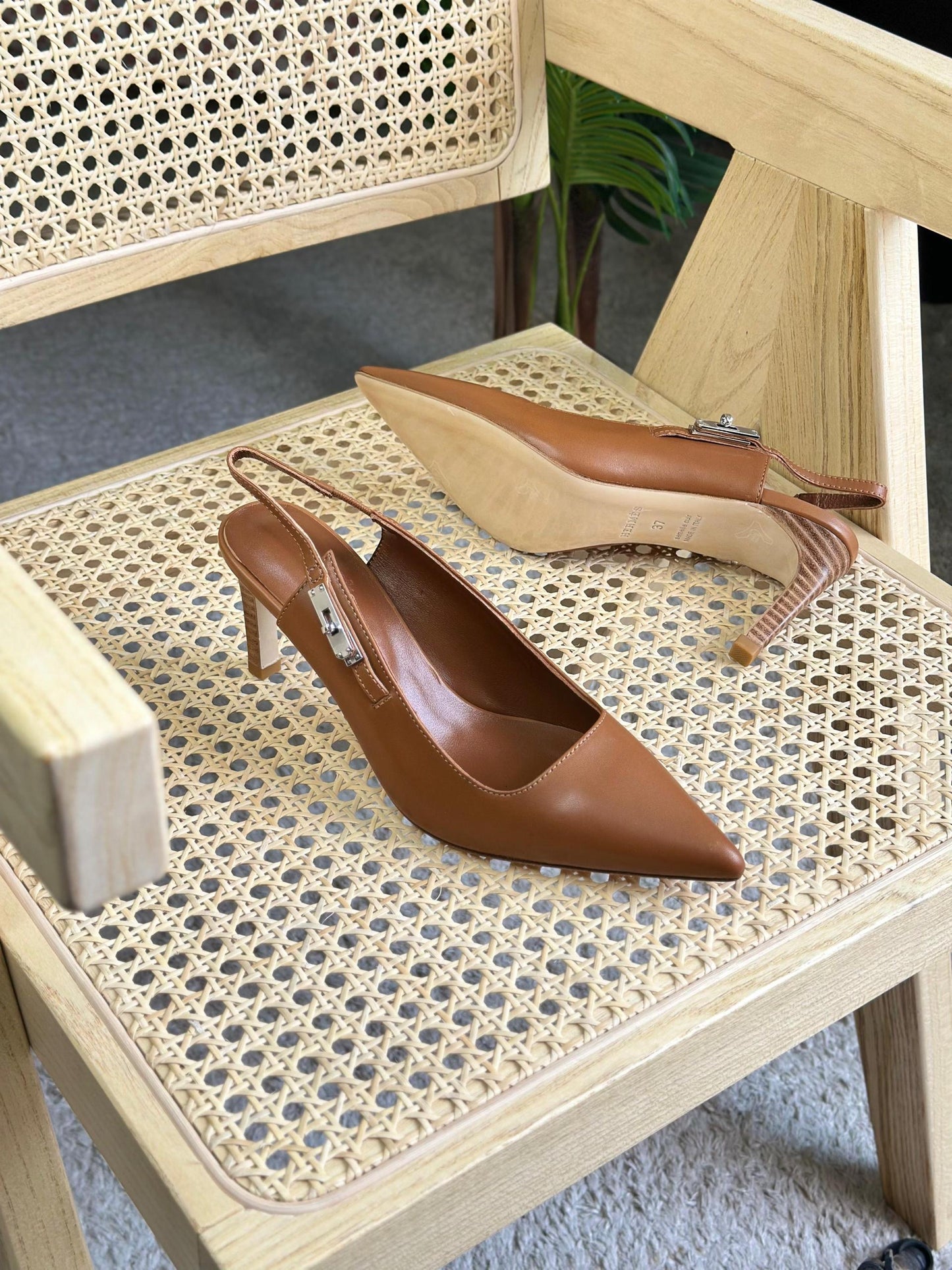 Hermes Lover 80 Pump Heels