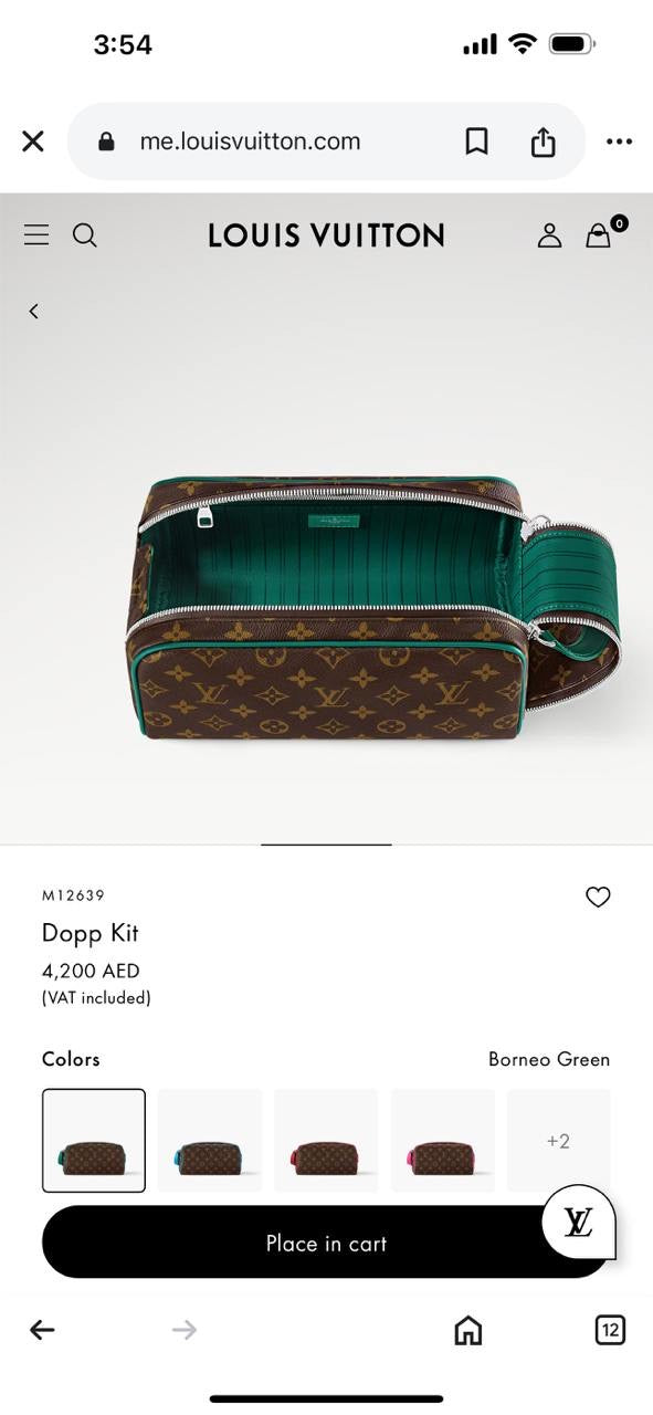 Louis Vuittin Pouch (VIP Quality) 3 colors