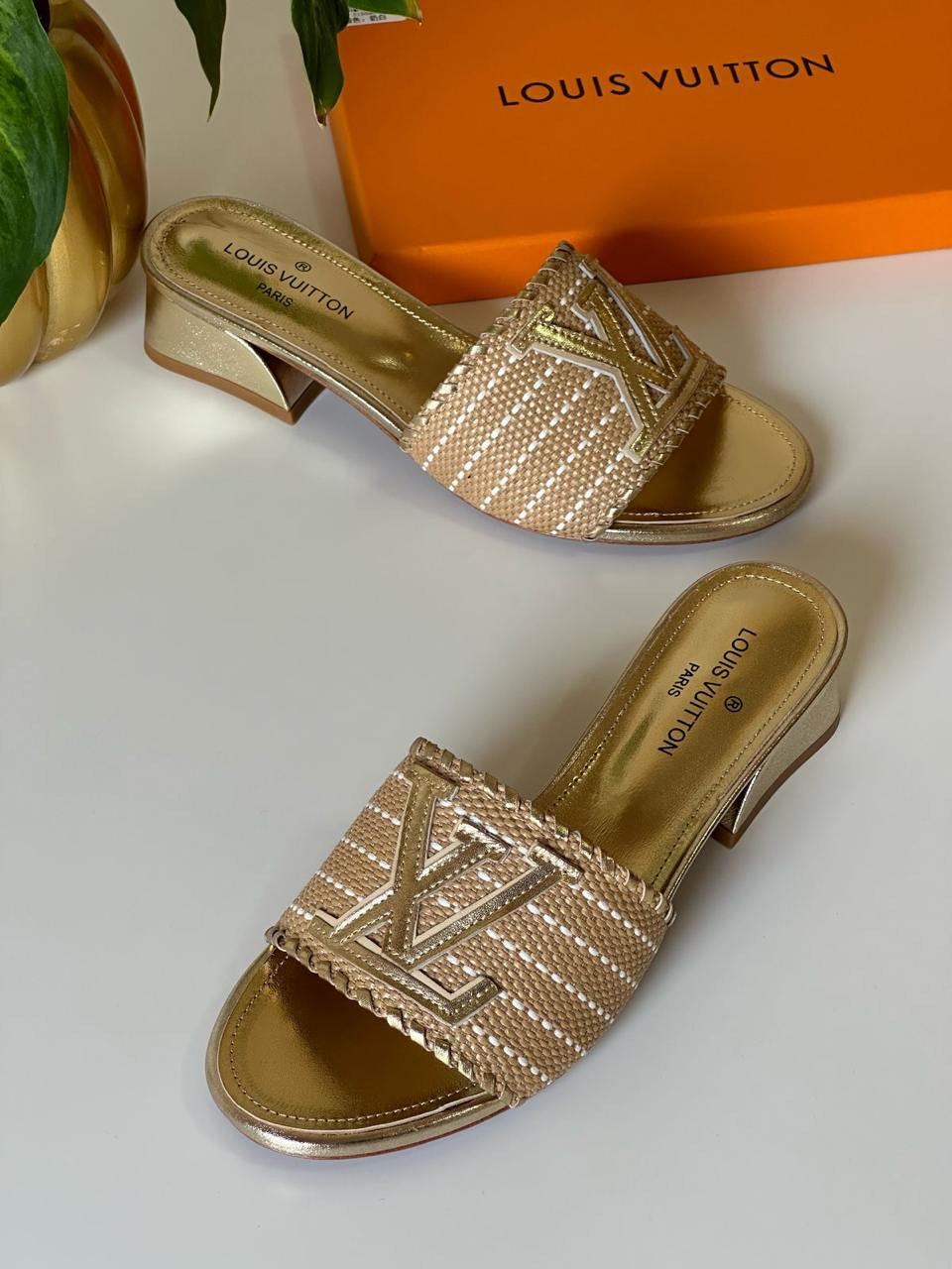 Louis Vuitton Heels & Slipper 4 colors