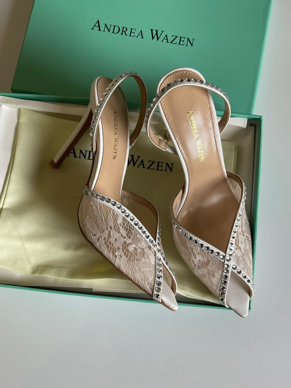 Andrea Wazen Heels 4 colors