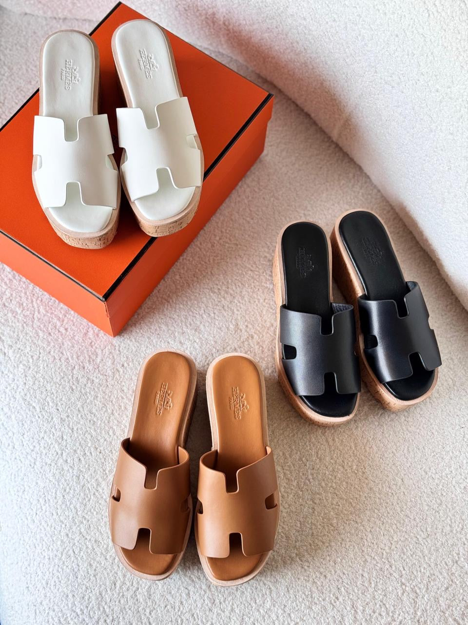 Hermes Slippers 3 colors