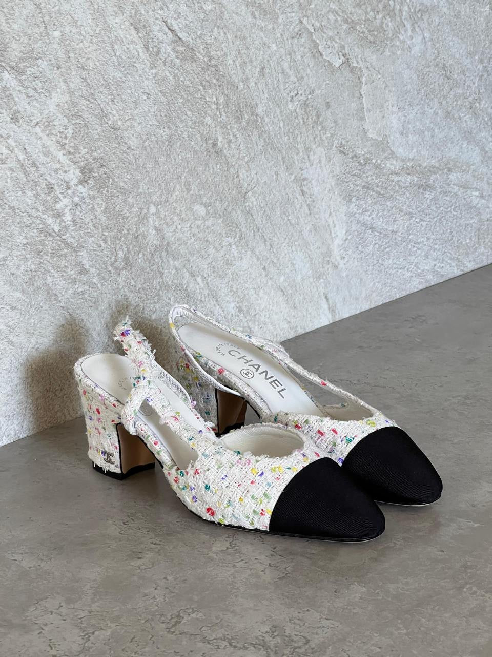Chanel Heels 3 Colors