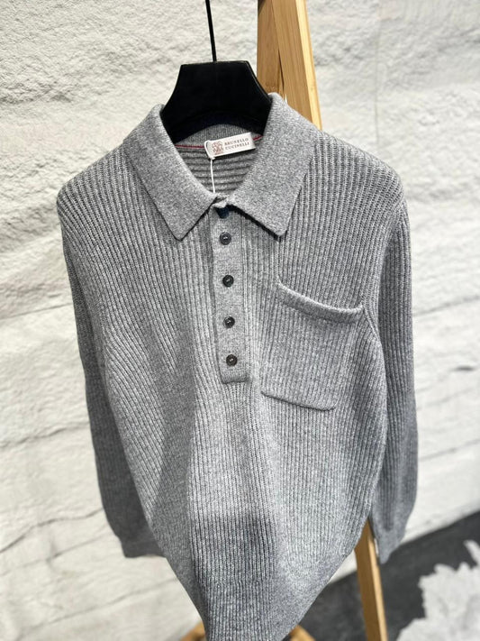 Brunello Cucinelli Polo Sweater