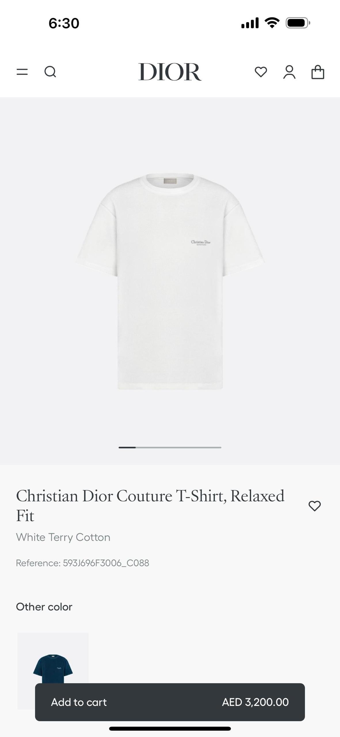 Dior T-Shirt 2 colors