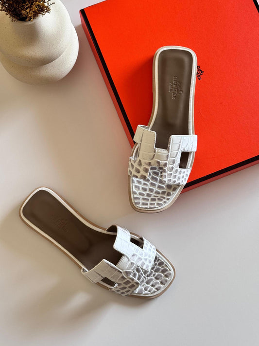 Hermes Slippers