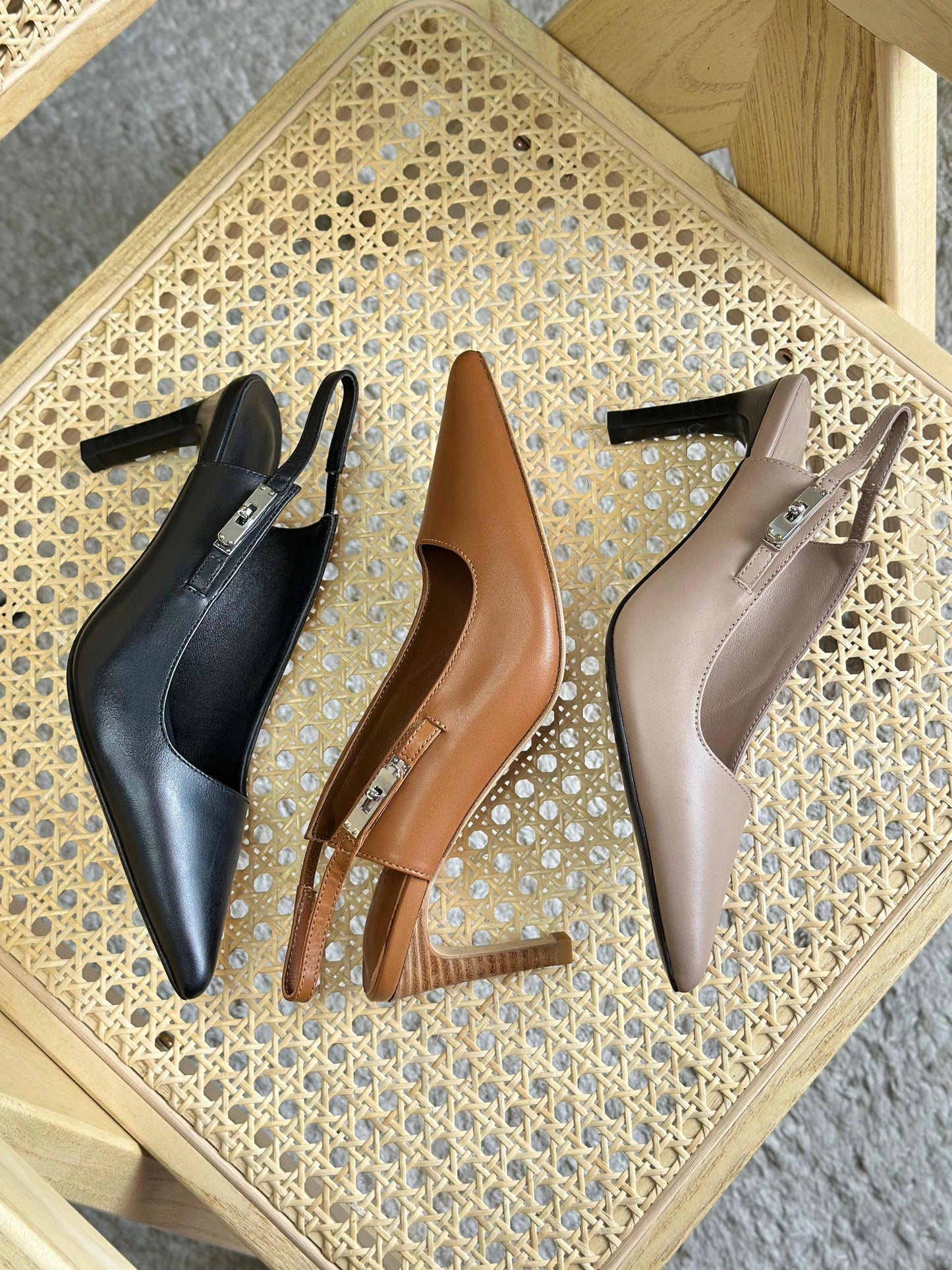 Hermes Lover 80 Pump Heels