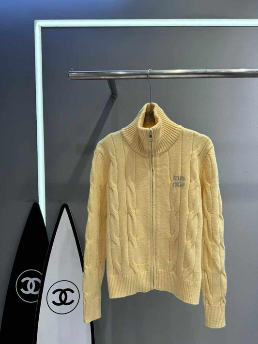 Miu Miu Zipper Sweater 3 colors