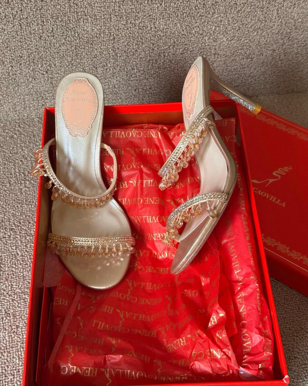 Rene Cavilla Heels 3 colors