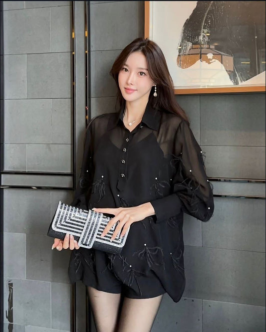 Chanel Long Sleeve Shirt