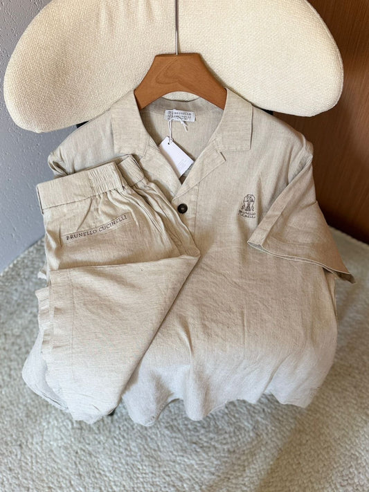 Brunello Cucinelli Linen Set