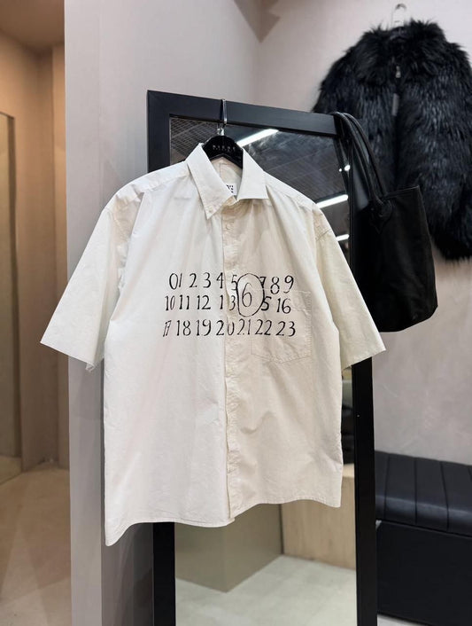 Mm6 Maison Margiela Short Sleeve Shirt