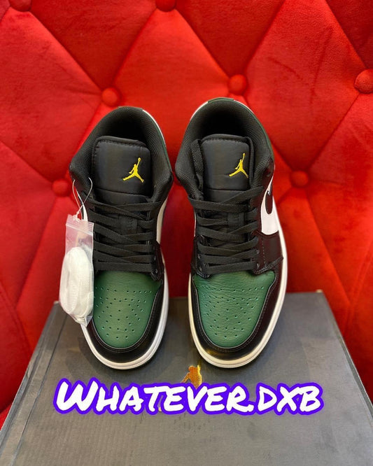 Jordan 1 low Green Toe