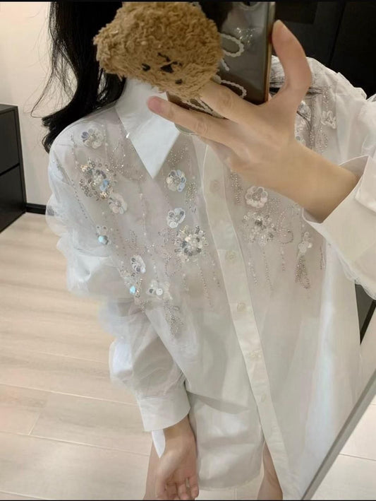 Miu Miu Long Sleeve Shirt