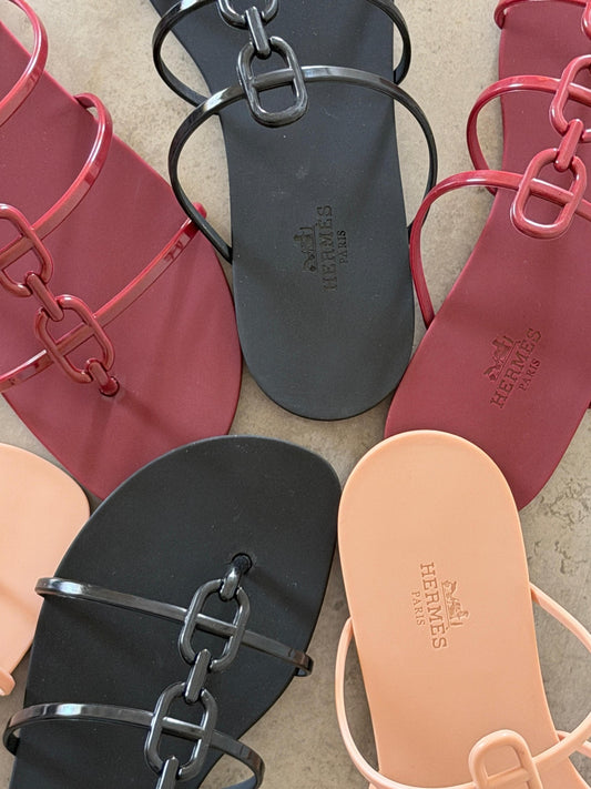 Hermes Slippers