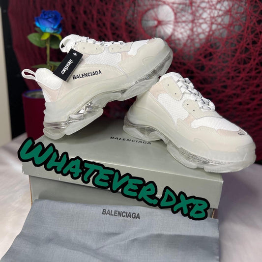 Balenciaga Triple S Clear Sole Shoes