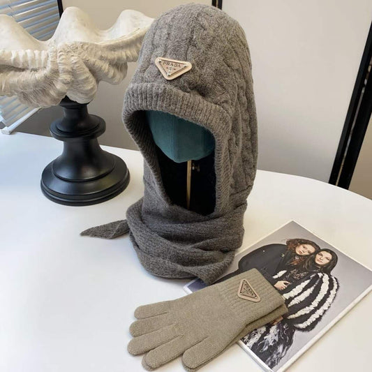 Prada (Hat-Gloves)