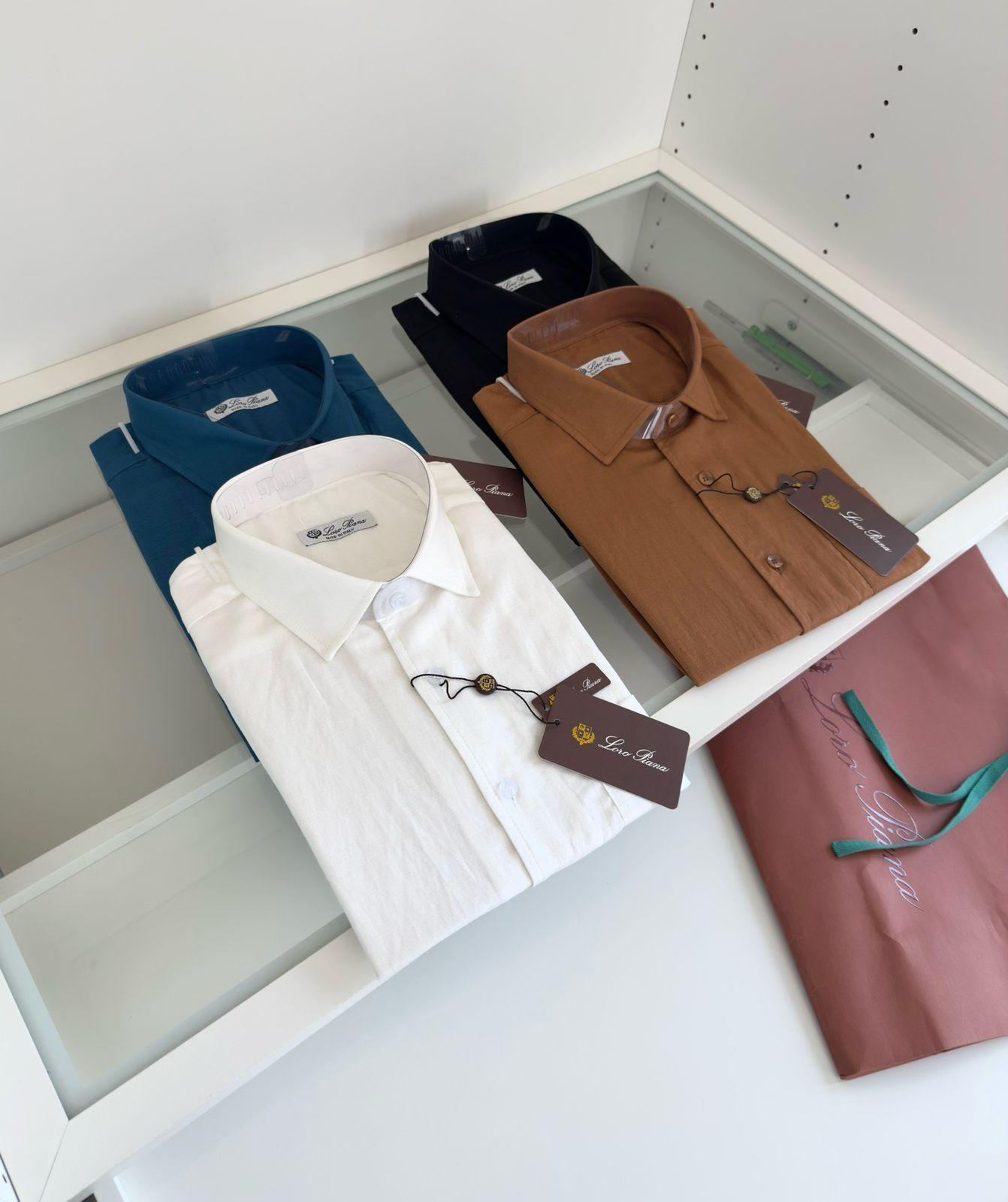 Loro Piana Lenin Shirt 4 colors