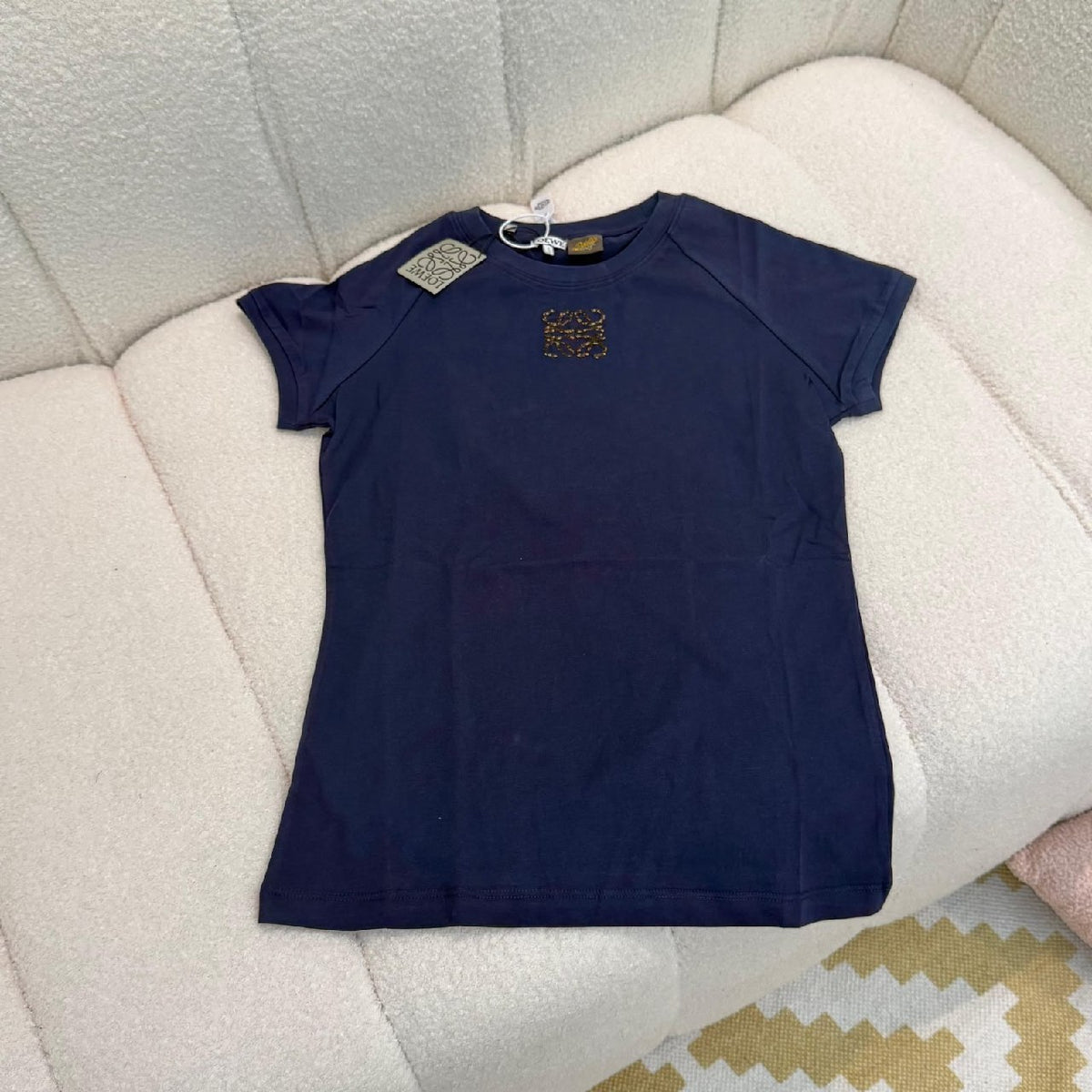 Loewe T-Shirt - Navy, White