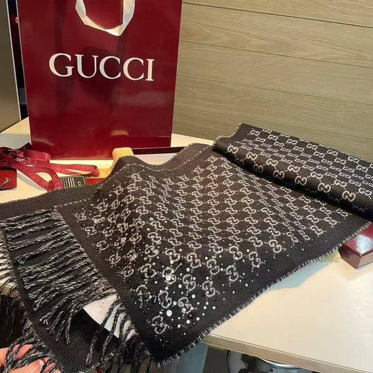 Gucci Scarf - Black
