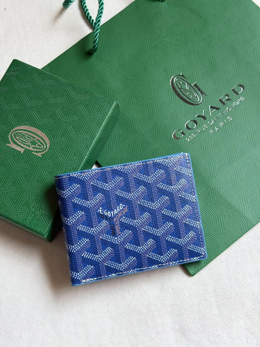 Goyard Wallet - Blue